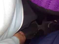 Porno video bijesan bonk Čovječe u poen kroz rupu u tajicama gospodaricu